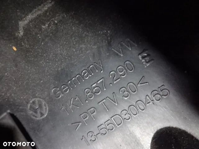 Schowek pasażera VW Golf VI 1K1 857 290E - 5