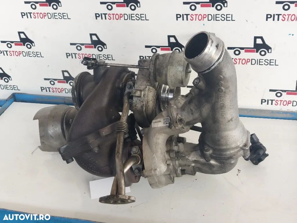 Turbosuflanta bi-turbo 6510906380 A6510906380 Mercedes-Benz Sprinter 2011 2012 2013 2014 2015 2016 2017 - 1