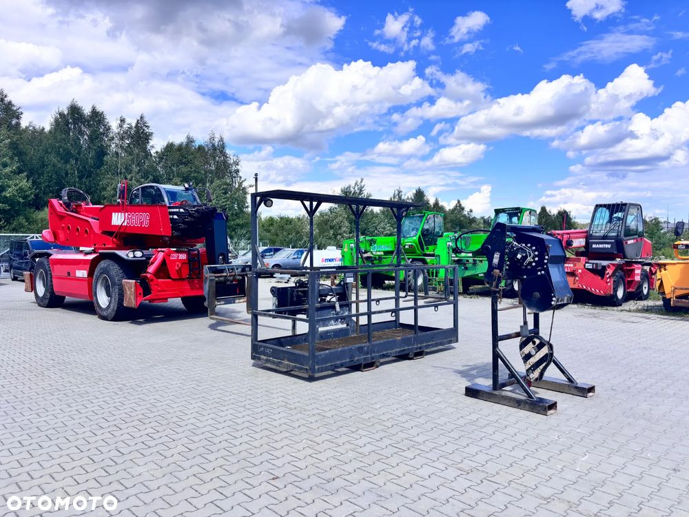 Manitou MRT 3050  kosz + wciągarka + sterowanie radiowe - 14