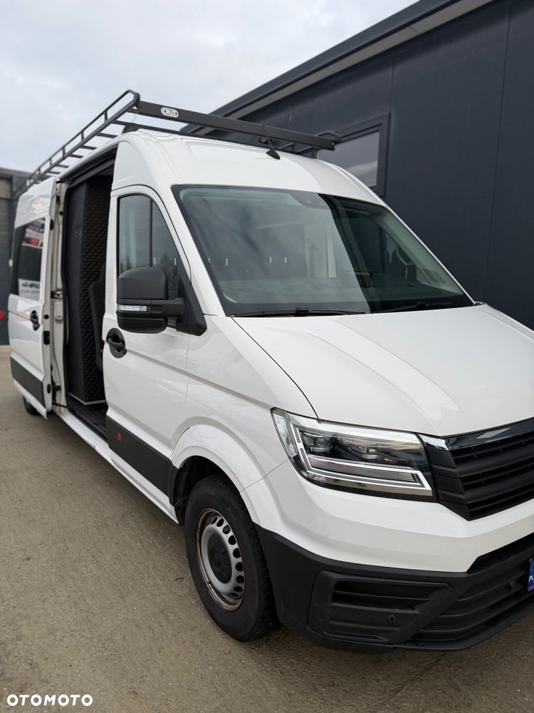 Volkswagen Crafter BRYGADÓWKA 7 OSOB  Bagaznik FULL POCJA KAMERY 360 - 12