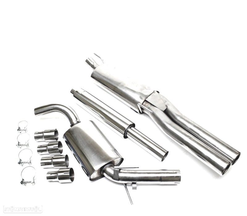 PANELA DE ESCAPE VOLKSWAGEN VW GOLF MK3 91-97 DUPLA - 1