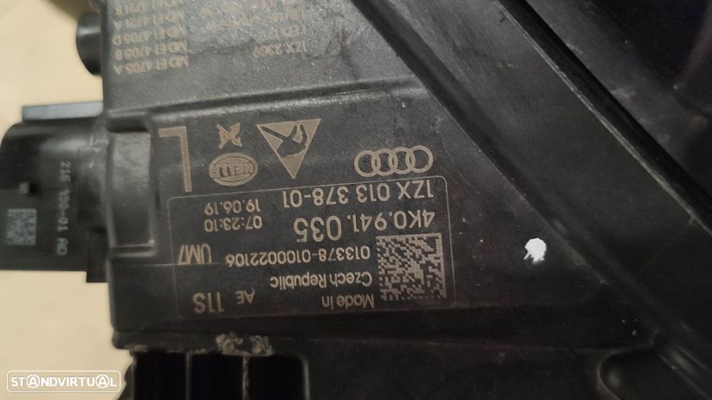 farol esquerdo Audi A6 4K full Led matrix - 4K0941035 - 5