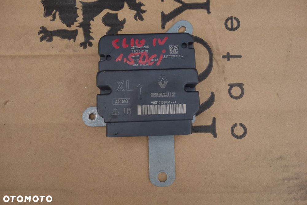 SENSOR MODUŁ PODUSZEK RENAULT CLIO IV 985101389R - 1