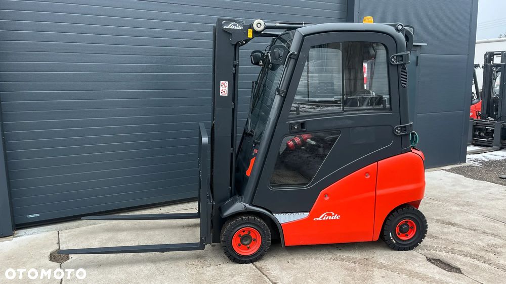 Linde H18 H16 H20 TRIPLEX Kabina pełna, Przesuw boczny zintegrowany - 12