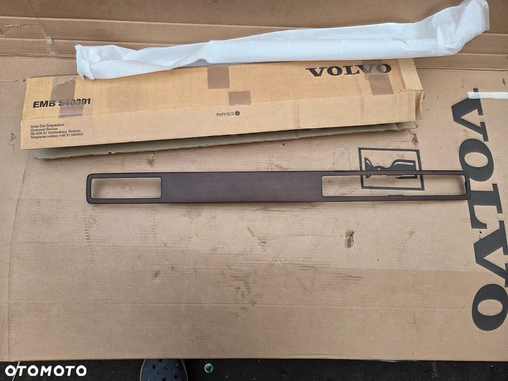 Listwa Blenda Osłona dekoracyjna deski rozdzielczej konsoli Volvo S80 II V70 III XC-70 II 307941457 - 5