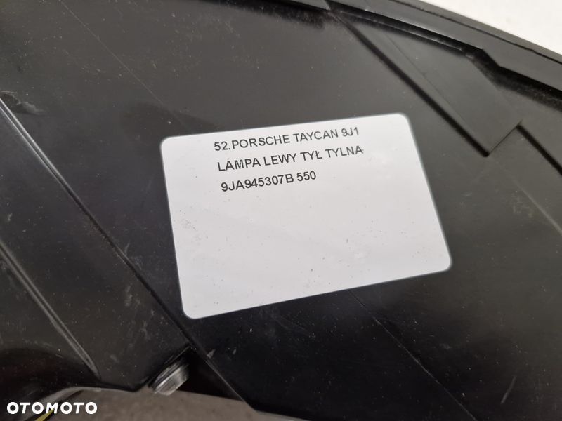 PORSCHE TAYCAN 9J1 LAMPA LEWY TYŁ TYLNA 9JA945307B - 6