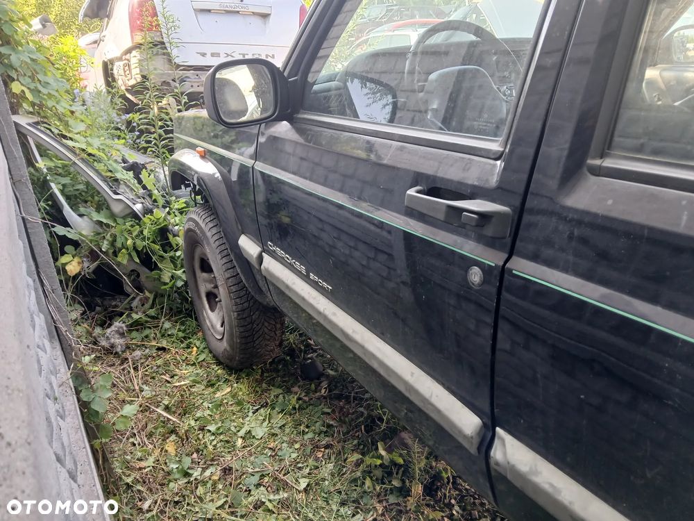 jeep grand cherokee zj maska zderzak lampa grill błotnik drzwi zbiornik paliwa szyba lusterko - 8