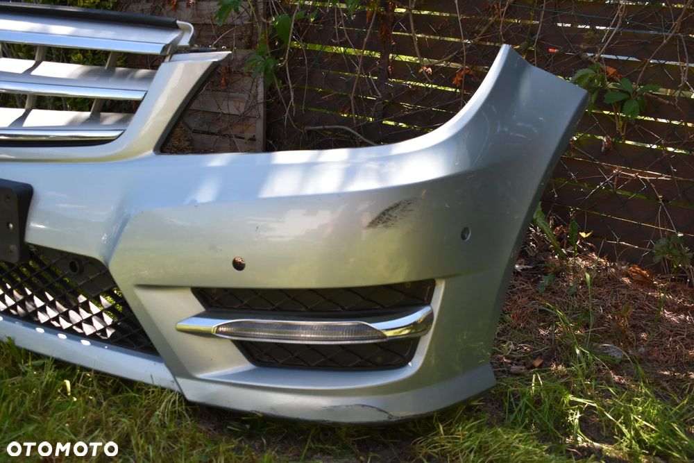 MERCEDES W204 LIFT AMG ZDERZAK PRZEDNI PRZÓD 6x PDC ORG 988 - 8