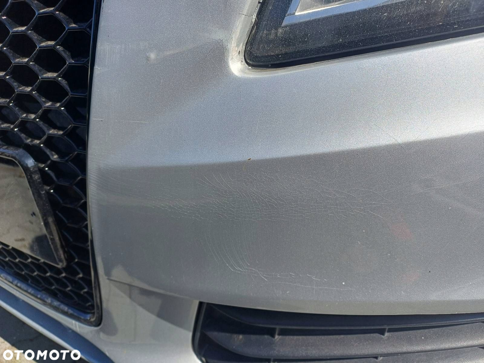KOMPLETNY PRZÓD MASKA ZDERZAK LAMPA AUDI A4 B8 LX7W - 3