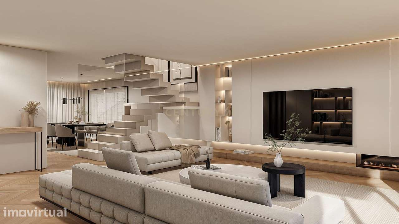 Luxuosa Moradia em Valbom-Gondomar T3 +1 com piscina (em construção) - Grande imagem: 4/60