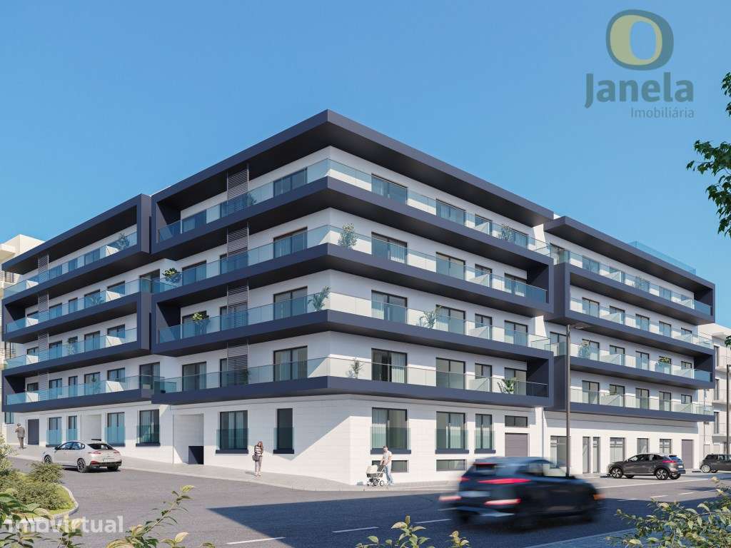 Maravilhoso T1 em empreendimento com Piscina e zona de lazer - Grande imagem: 2/6