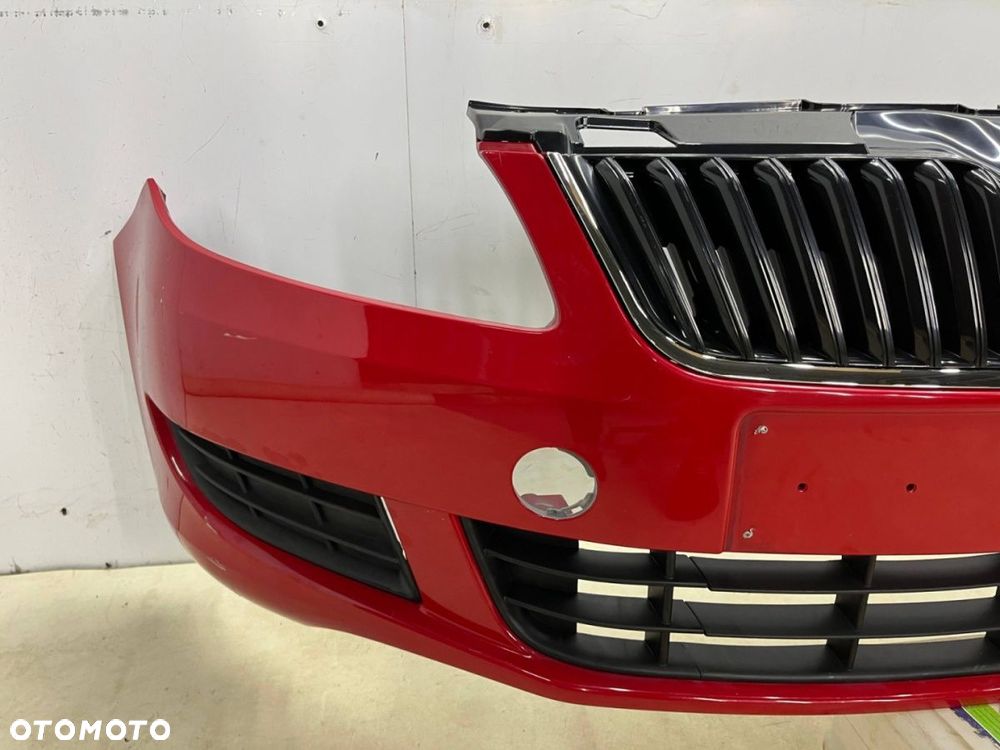 Zderzak przedni Skoda Fabia 2 II 10-14r. Lift przód 5J0807221D - 6