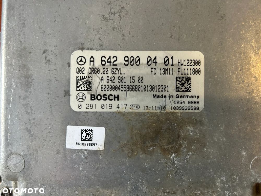 KOMPUTER STEROWNIK SILNIKA 3.0 D MERCEDES W166 ML A6429000401 - 2