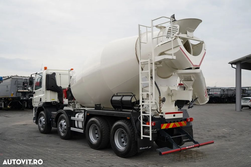 DAF CF 440 / 8x4 / BETONIERĂ SCHWING STETTER / BETONIERĂ 9 M3 / AUTOMATĂ / CAMERĂ / - 5
