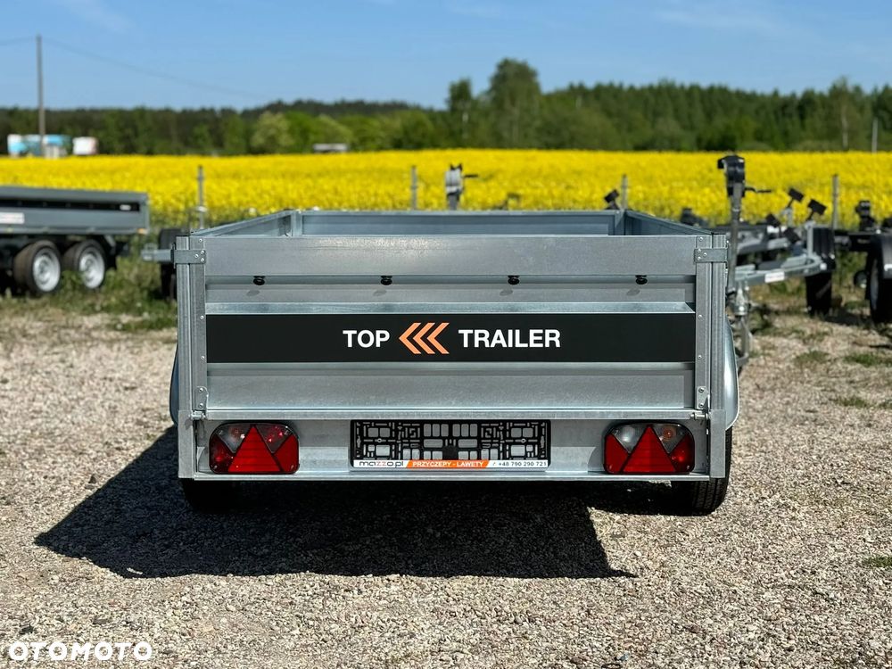 MAZZO DOSTAWA! Przyczepka Top Trailer TT25 MAX 251x135x45cm DMC750 kg SPAWANA! kat. B, MOCNA! PROMOCJA CENOWA! - 10