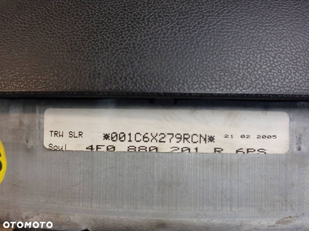 KIEROWNICA + PODUSZKA AUDI A6 C6 4F0419091AG 4F0880201R - 9