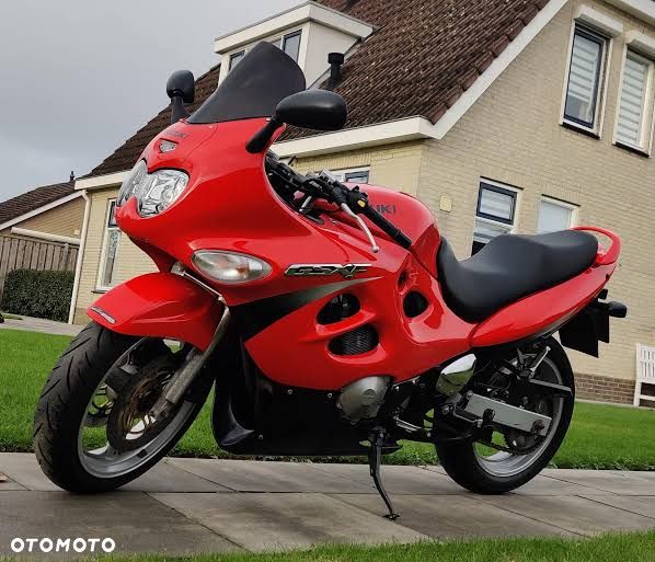SUZUKI GSXF 600 750 reflektor lampa czasza owiewka wypełnienie licznik błotnik kierownica lusterko manetka felga tarcza zacisk pompa zawieszenie silnik moduł regulator zbiornik siedzenie set podnóżek stelaż stopka chłodnica tłumik - 1