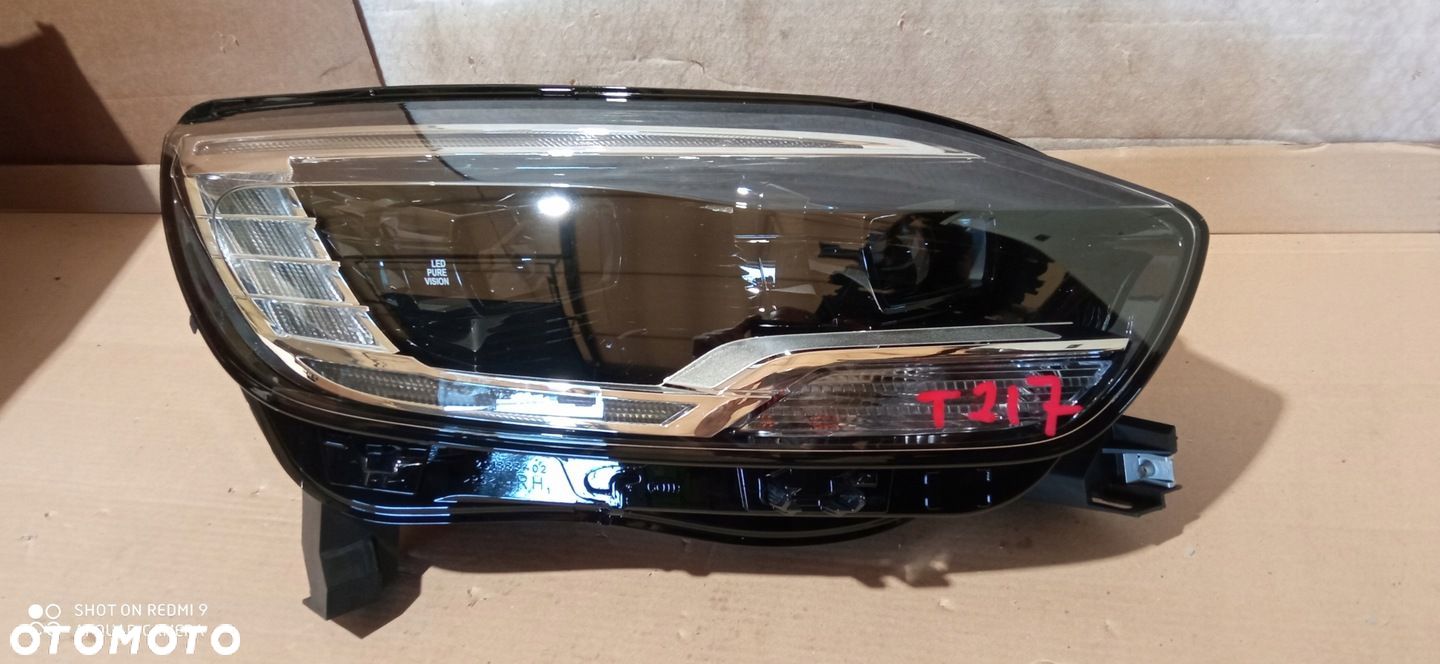 RENAULT SCENIC IV 4 LAMPA PRZÓD PRAWA FULL LED ORYGINAŁ 260107747R NOWA - 1