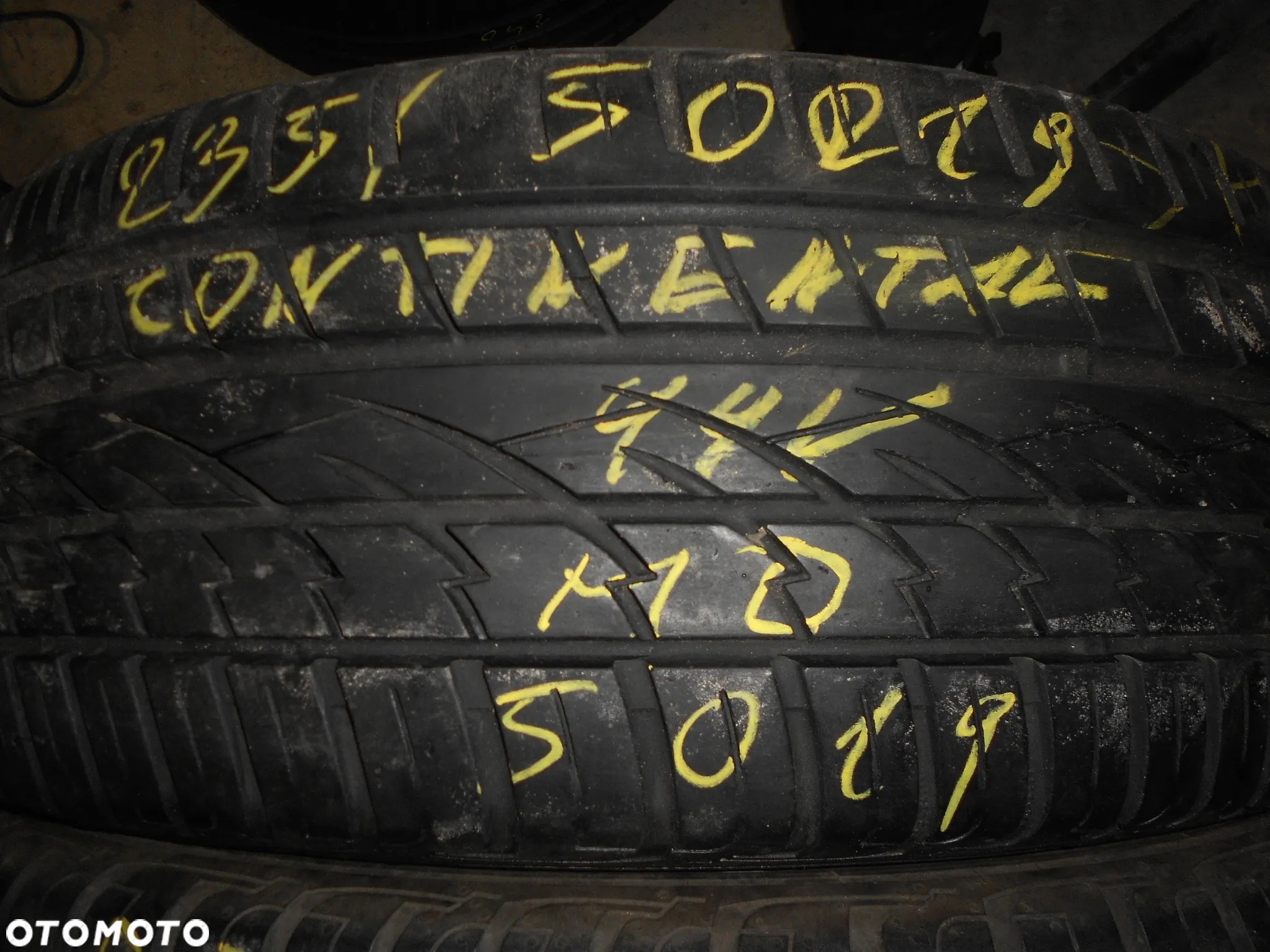 OPONY 235/50R19 CONTINENTAL CROSS CONTACT UHP MO DOT 5019 8MM - 2