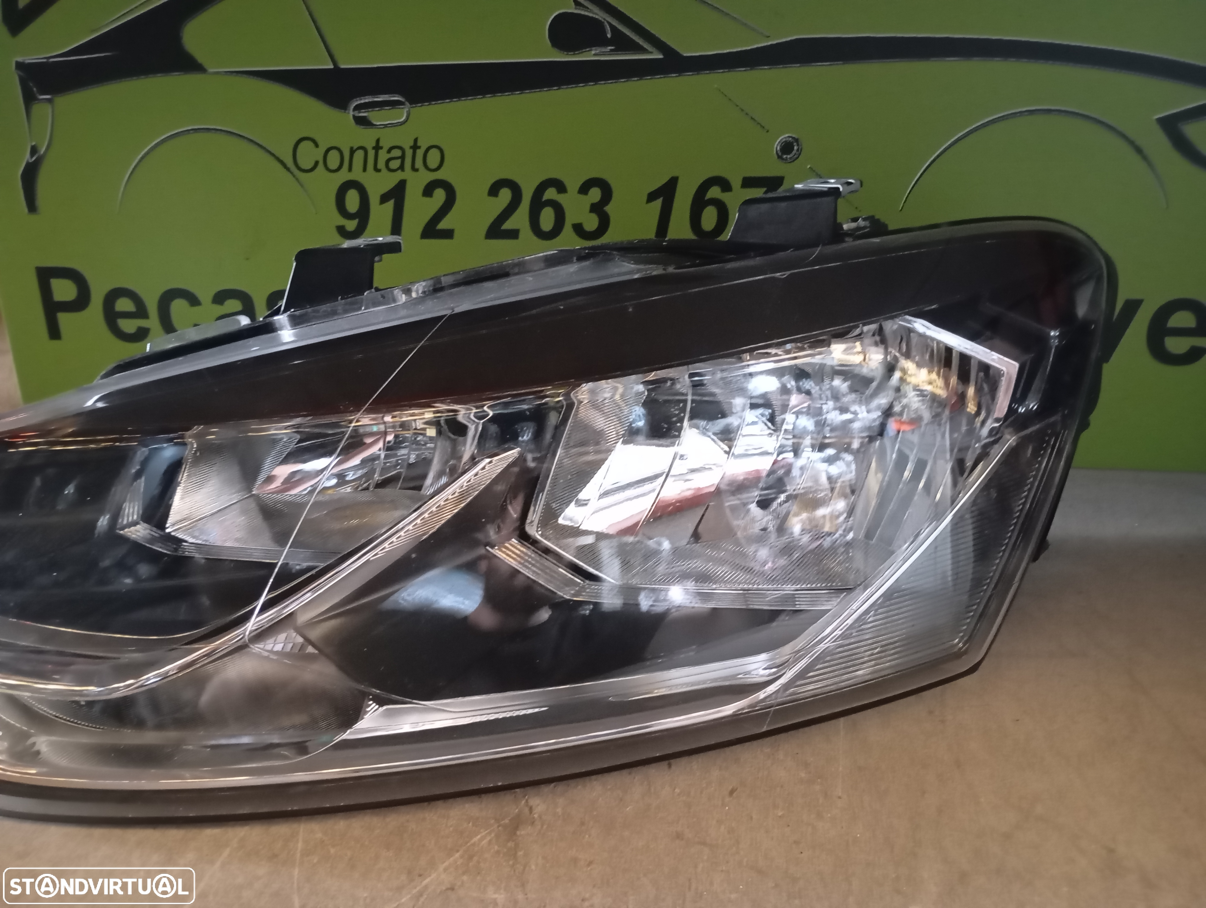 VW POLO 6R FAROL ESQUERDO - FF545 - 3