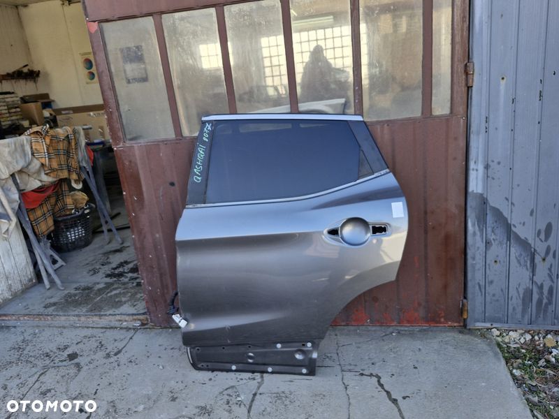 NISSAN QASHQAI II 2 J11 DRZWI LEWY TYŁ TYLNE LEWE - 2
