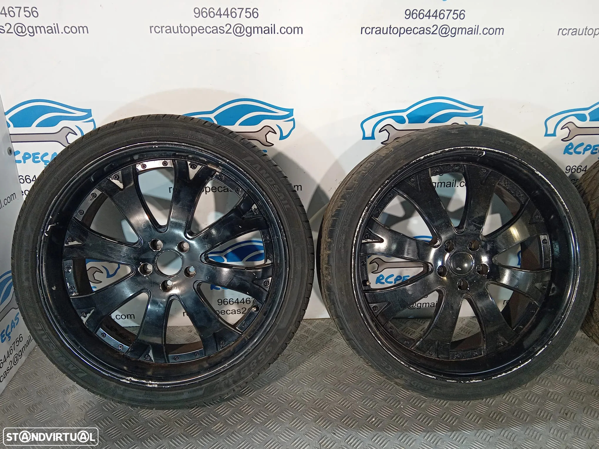 Conjunto Jantes 22 Original Vellano VTA 9J ET45 5X112 - 6