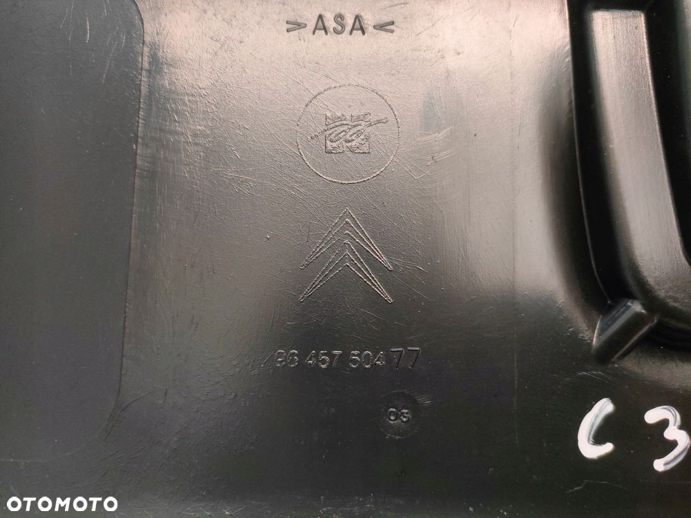 CITROEN C3 PLURIEL LISTWA DACHOWA DACHU 9645750477 - 12