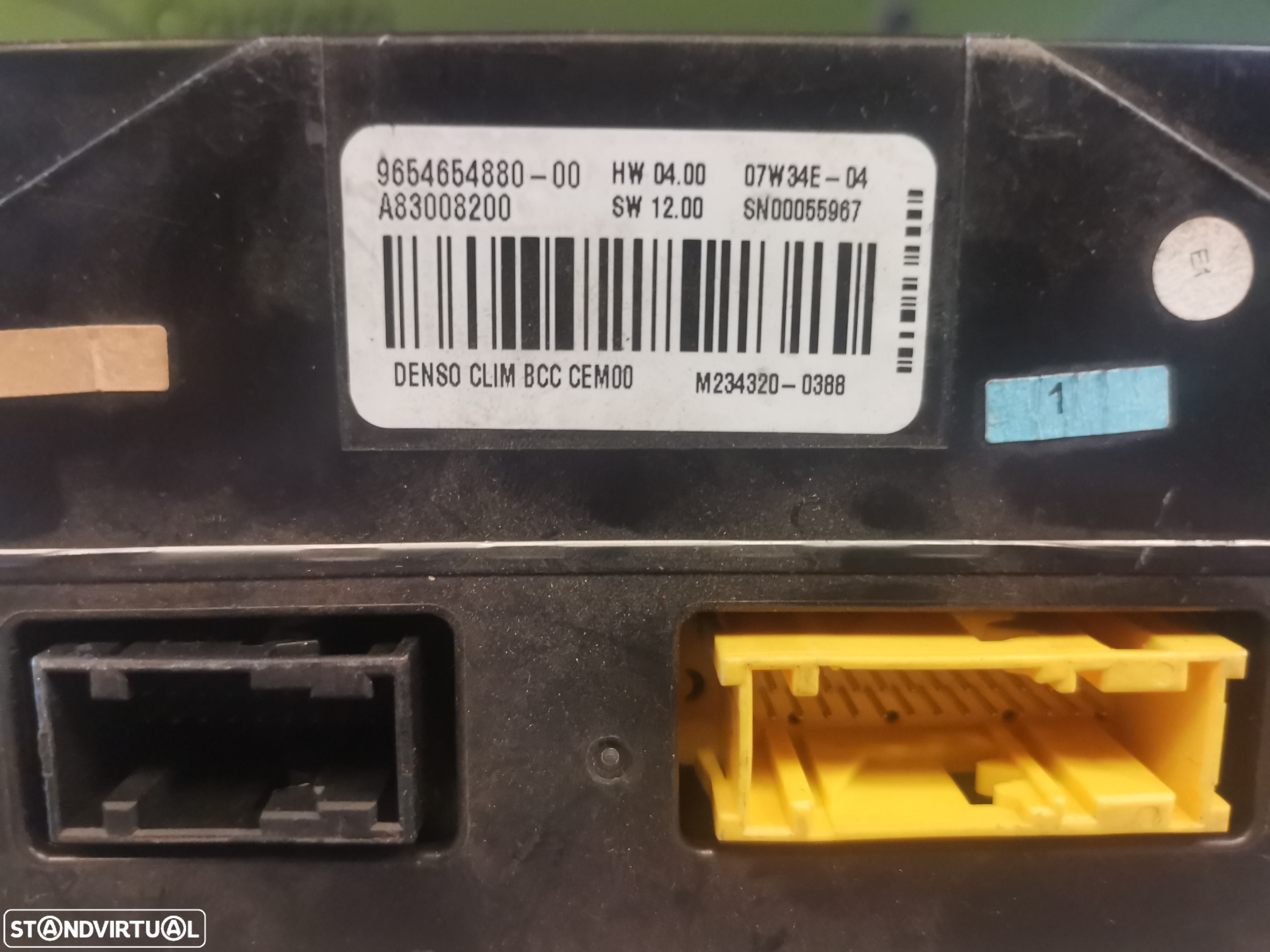 CITROEN C4 MÓDULO / UNIDADE AC - MD049 - 3