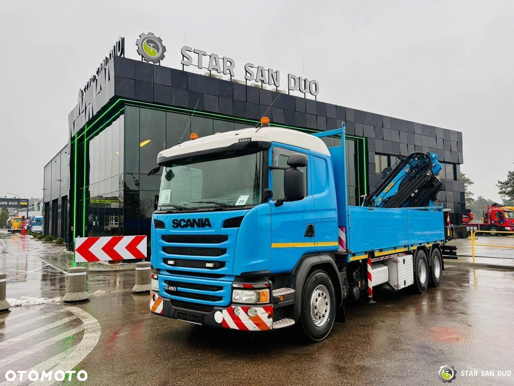 Scania G450 6x4 PALFINGER PK 42002 SH HDS Żuraw Fly Jib Wciagraka - 10
