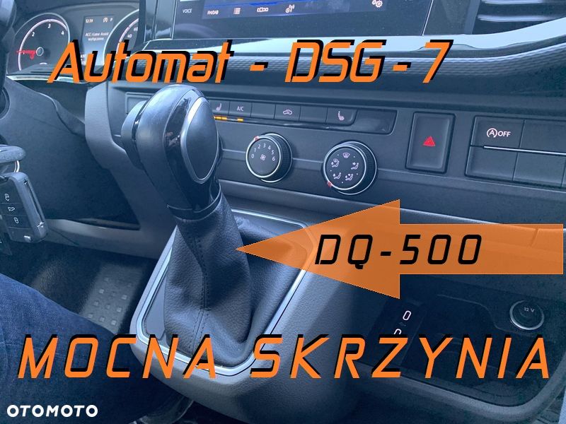 Volkswagen TRANSPORTER T6 TRWAŁY TDI SILNIK DNA 2.0TDI MOC 150KM DSG 7 MOCNA SKRZYNIA DQ-500 AUTOMAT, ZABUDOWA KOMBI VAN MINIBUS SPECJALNA CARAVELLE Reflektory FULL-LED Przód,  Lampy FULL-LED Tył, Kamera, Radar, Czujniki zmiany pasa, 2x boczne drzwi przesuwne! Aktywny tempomat, Podgrzewane fotele, Dwustrefowa Klimatyzacja i ogrzewanie! Fabryczne oryginał WEBASTO 5kW THERMO COMFORT SE Szybkie nagrzewanie silnika zimą! Ilość miejsc 9 osobowy - 9