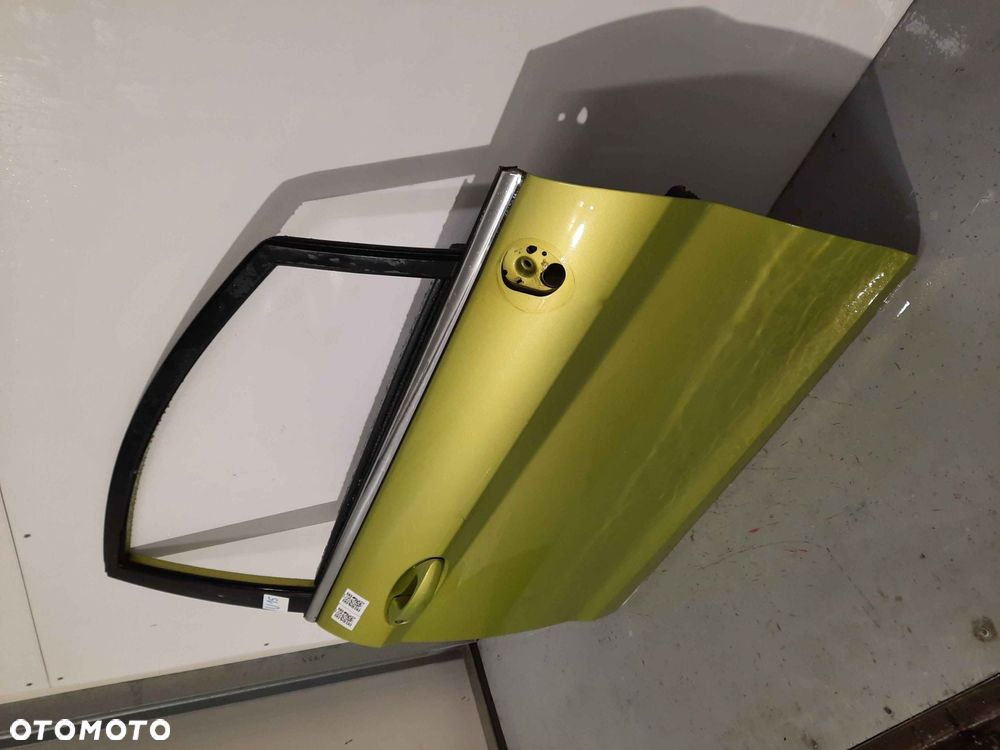 } DRZWI PRZÓD PRZEDNIE PRAWE FORD FIESTA MK.7 7 VII 59 ZIELONA LIMONKA 5D 5 DRZWI HB - 3