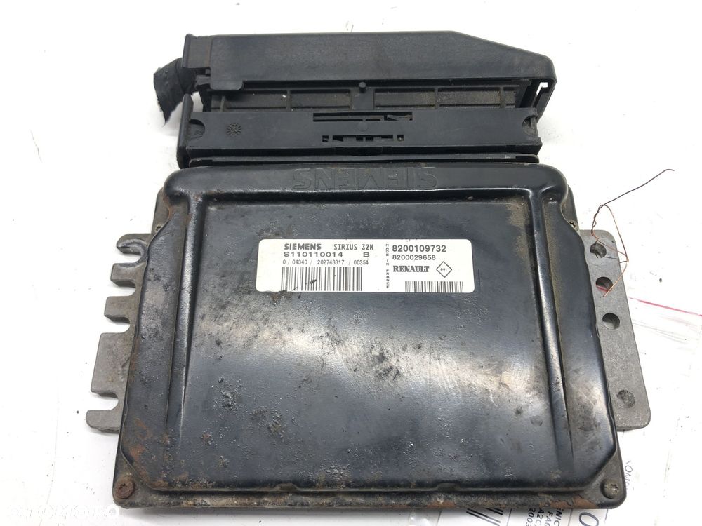 KOMPUTER SILNIKA  RENAULT SCÉNIC I nadwozie wielkoprzestrzenne (MPV) (JA0/1_, FA0_) 1999 - 2010 1.6 - 1