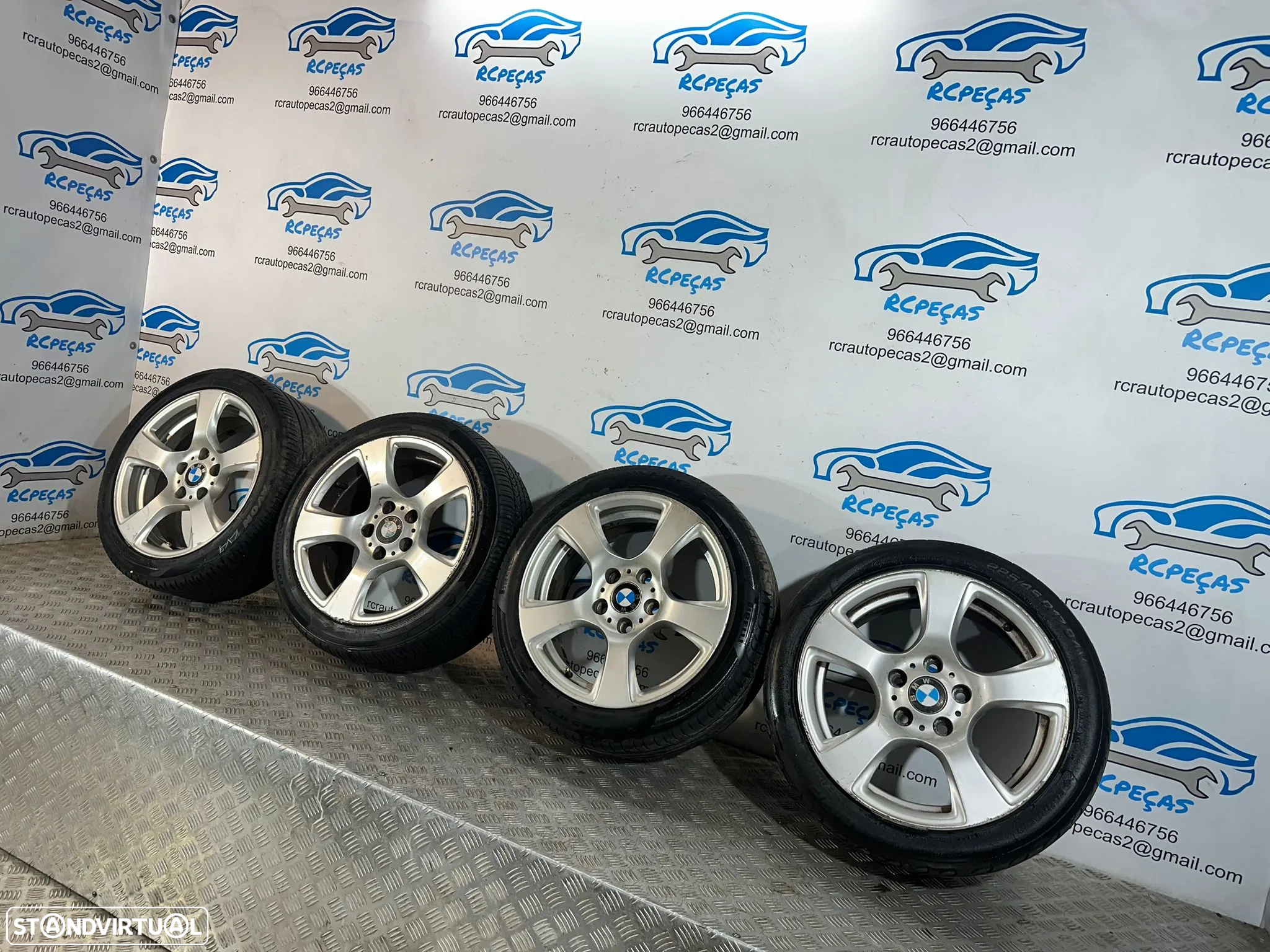 .Conjunto Jantes 17 Originais Style 157 BMW 5x120 8J ET34 6770239 - 4