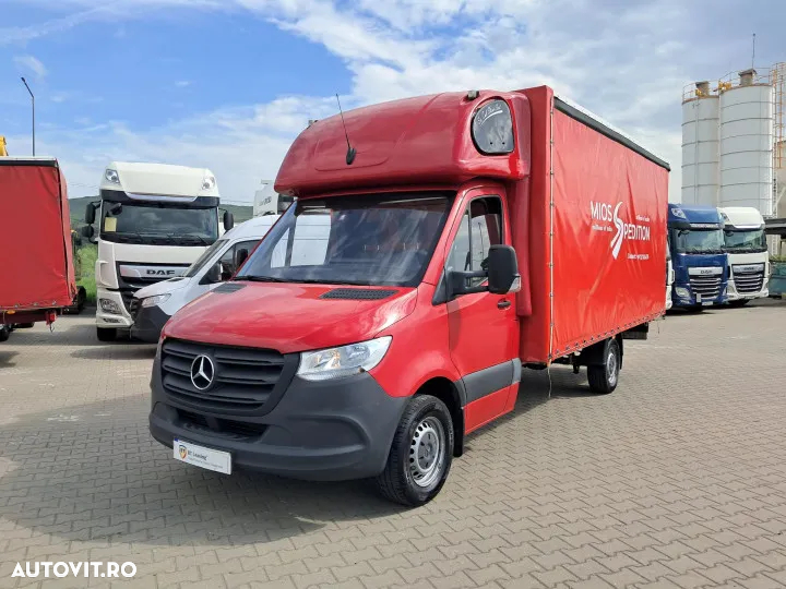 Mercedes-Benz benz sprinter 316cdi 2.2d 163cp cabina de dormit si prelata - 2
