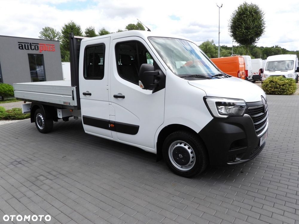 Renault MASTER SKRZYNIA PODWÓJNA KABINA DOKA 7 MIEJSC LEDY KLIMATYZACJA  135KM - 5