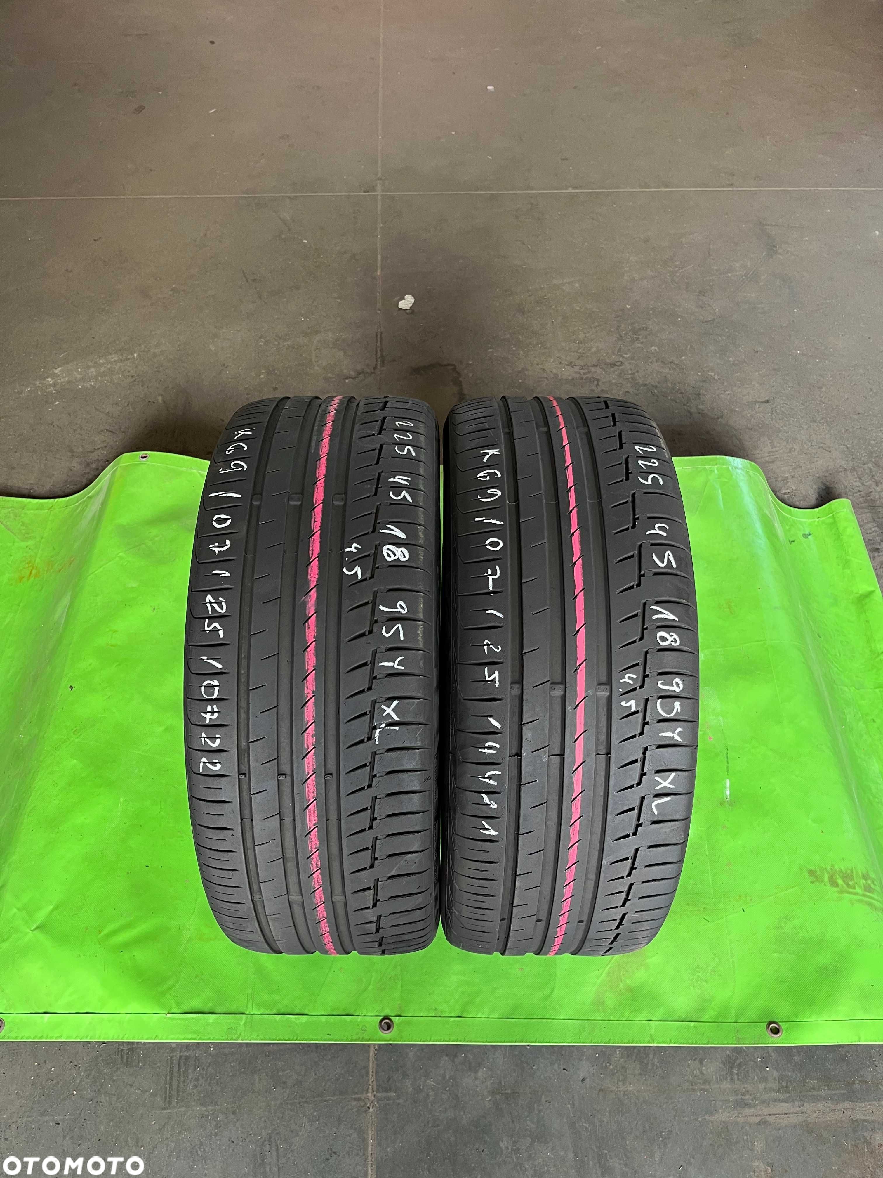 2  opony 225/45R18 Continental PremiumContact 6 - 1