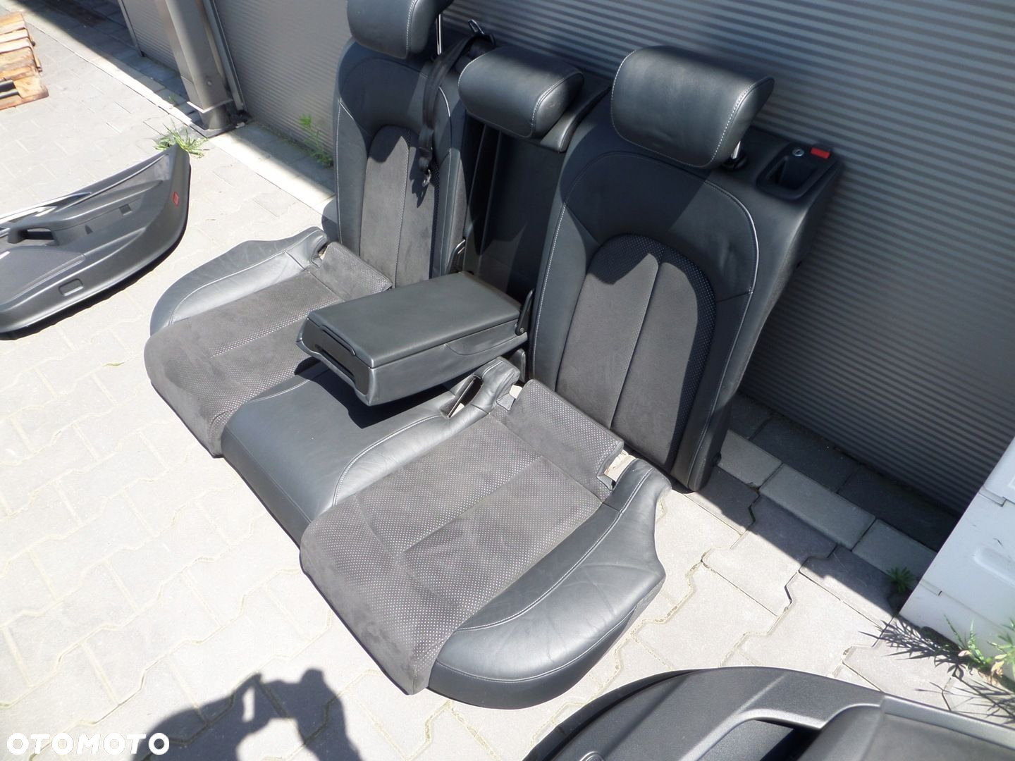 FOTELE KANAPA BOCZKI ALKANTARA A6 C7 SEDAN S-LINE - 8
