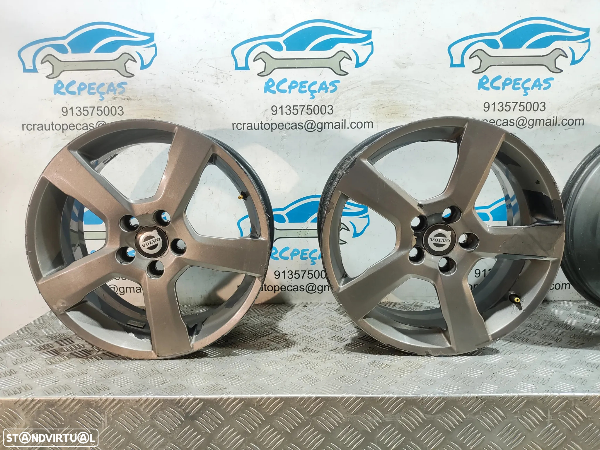 Conjunto Jantes 17 Originais Volvo C30 7J ET52,5 5x108 - 4
