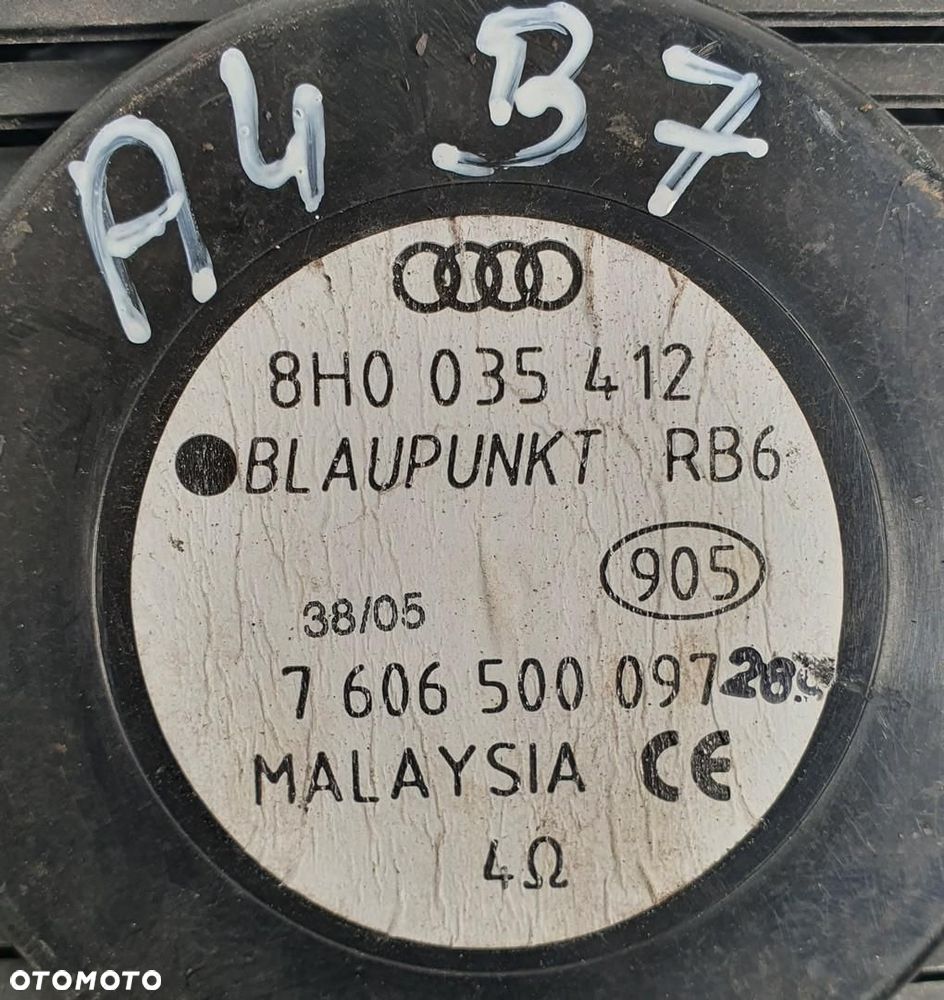 GŁOŚNIK DRZWI AUDI A4 B7 8H0035412 - 3