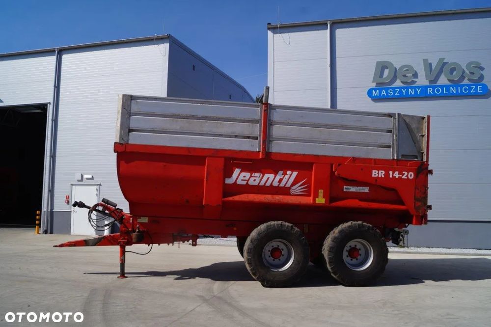 Inny Przyczepa Rolnicza JEANTIL BR 14-20  14 Ton - 14
