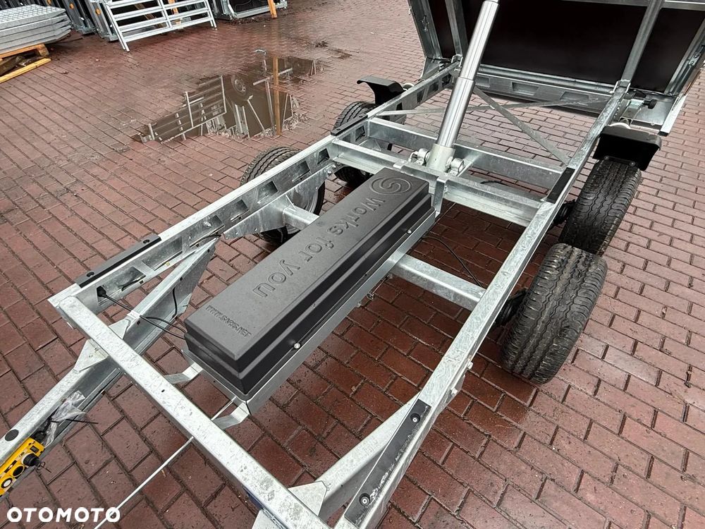 Saris Przyczepa Kiprowana Saris Tipper K1 306 170 2700 2 306x170x30cm 2 osie DMC 2700kg WYPRZEDAŻ! - 5