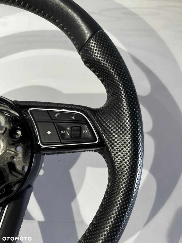 AUDI A4 B9 A5 F5 8W S-LINE KIEROWNICA SKÓRZANA MULTI ŁOPATKI 8W0419091EQ  JAK NOWA PRZEBIEG 6 TYS.* - 4