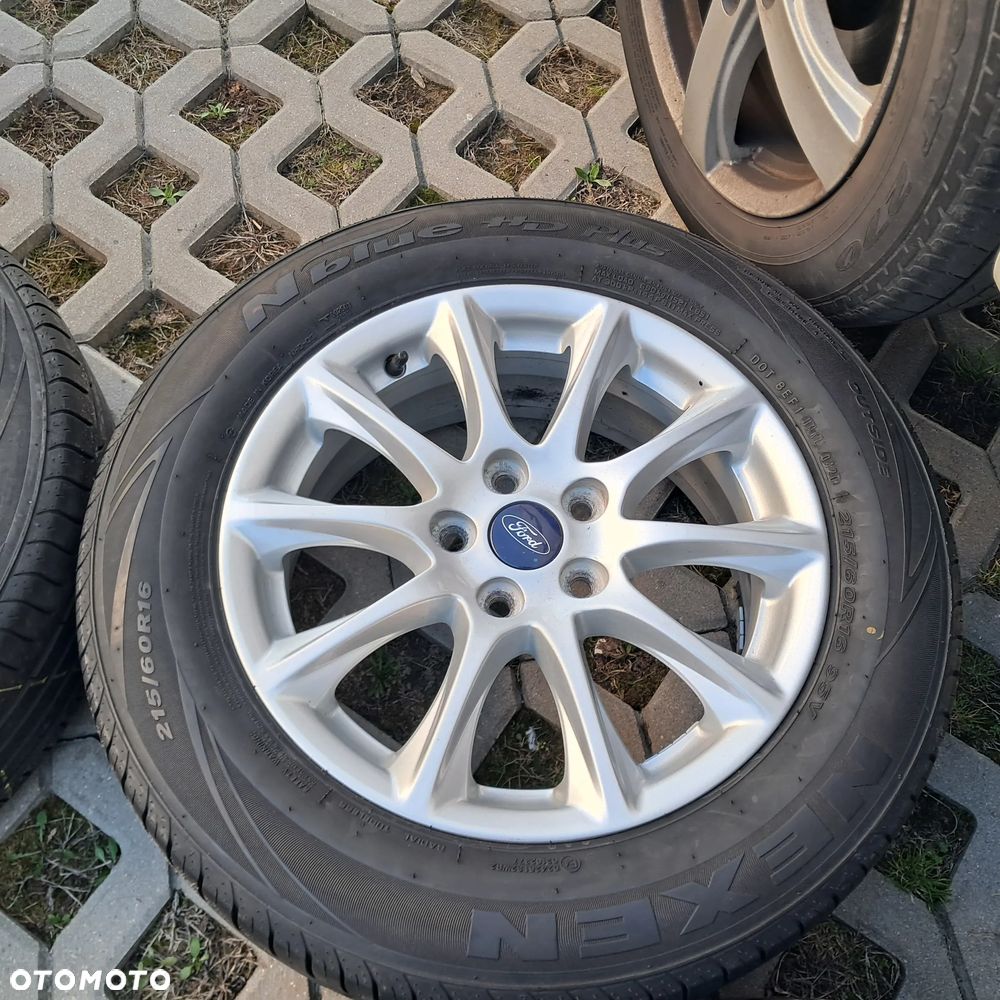 Koła letnie opony alufelgi lato Ford Mondeo MK5 oryginalne 6,5jx16 5x108 215/60/16 215/60R16 nexen - 12