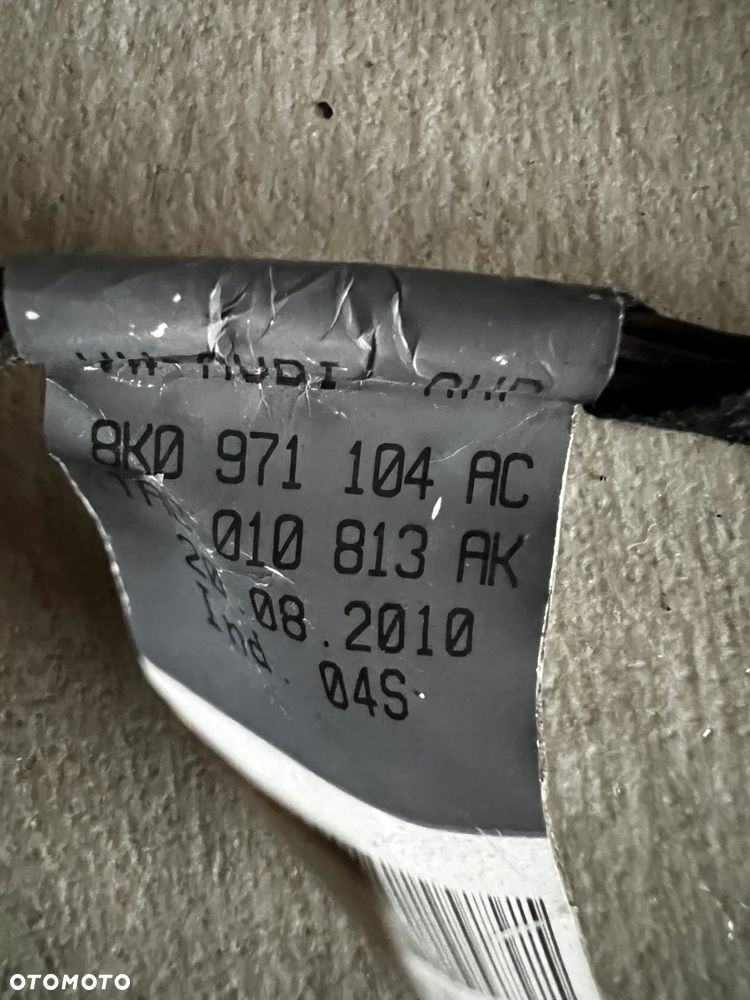 WIĄZKA CZUJNIKÓW PDC TYL AUDI A4 B8 LIFT 8K0971104 AC - 2