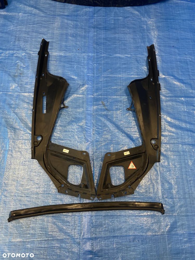 PRZÓD KOMPLETNY BMW F10 F11 NIEBIESKI A76 TIEFSEEBLAU MASKA ZDERZAK LAMPY XENON PAS PRZEDNI CHŁODNICE 535I KOMPLET EUROPA - 38