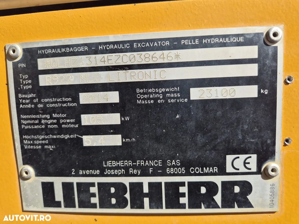 Liebherr R922 NLC - 9