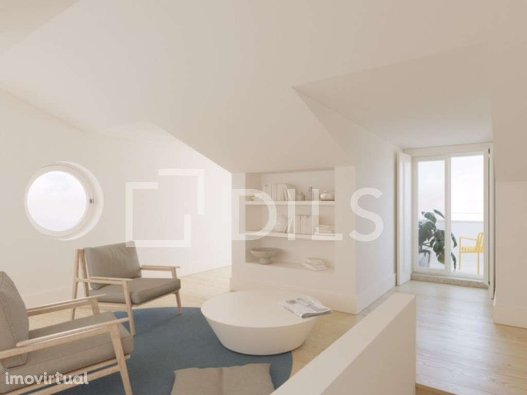 Apartamento T3 duplex com terraço em novo empreendimento em Santos - Grande imagem: 2/33