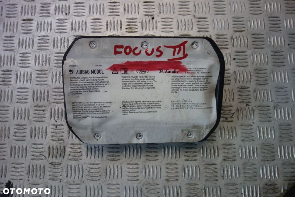 PODUSZKA AIRBAG PASAŻERA FORD FOCUS III