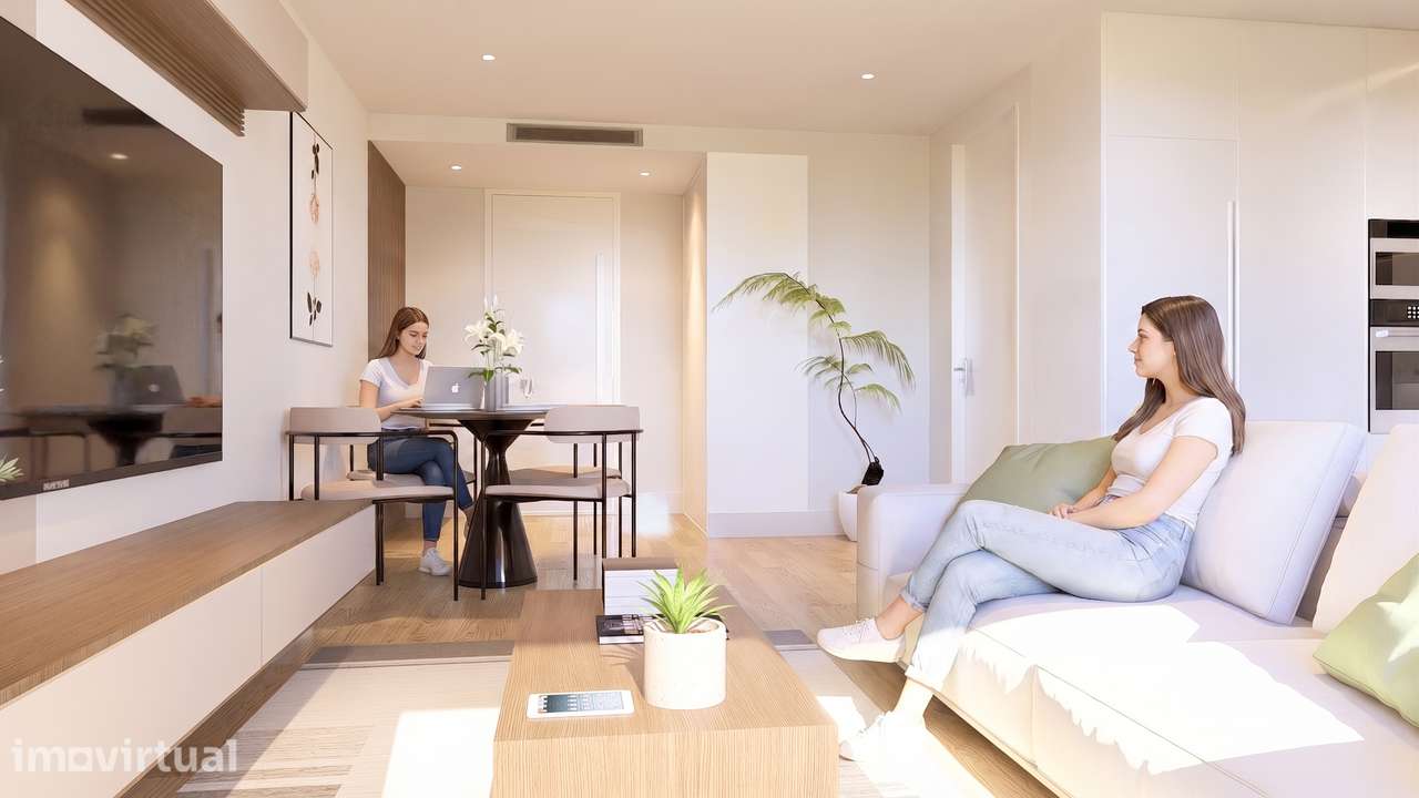 T2 Novo com varanda e garagem em Vilar de Paraiso, Vila Nova de Gaia - Grande imagem: 4/60