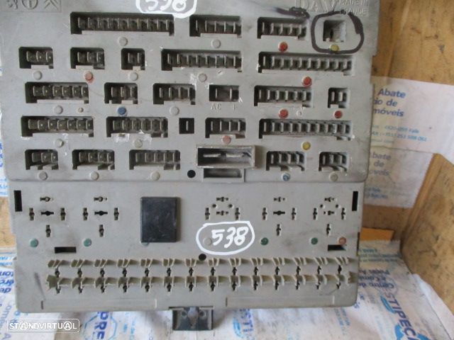Caixa Fusiveis CXFUS538 PEUGEOT 205 1990 - 1
